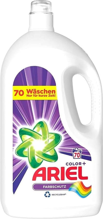 Ariel – Color+ – Vloeibaar Wasmiddel – Voor Gekleurde Was - 3850 ml – 70 Wasbeurten