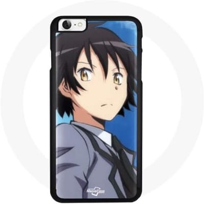 Hoesje - Maniacase - Iphone SE - Zwart - Anime Manga - Flexibel HD zwart