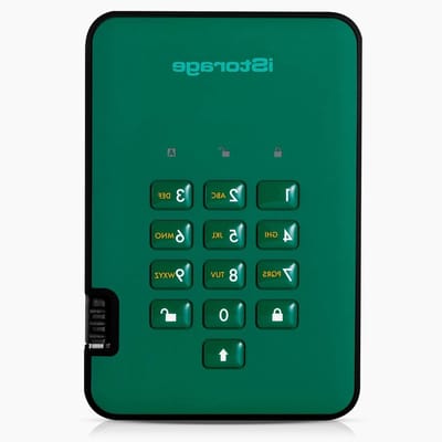 Externe SSD - Draagbare Opslag - Gegevens Beveiligen - PIN Beveiliging - 512 GB - Groen