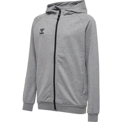 Katoenen zip-up hoodie voor kinderen Hummel Move Grid