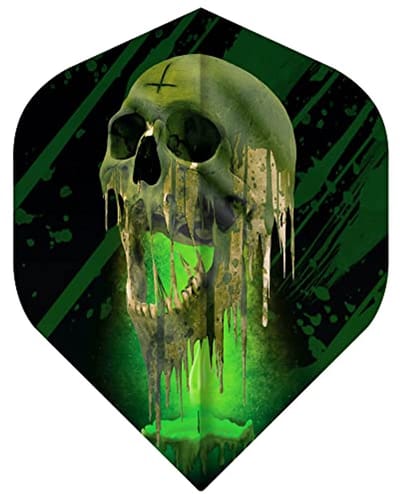 Halloween Darts Vluchten | Premium 100 Micron Horror Darts in Standaard Nr. 2 Vorm, 3 Stuks