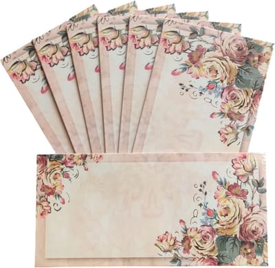 Set van 10 kleurrijke designer geschenkenveloppen voor bruiloften en feestelijkheden
