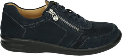 Ganter - 256782 KURT - Vrije tijdsschoenenHeren veterschoenHeren sneakersCasual - Kleur: Blauw - Maat: 42.5
