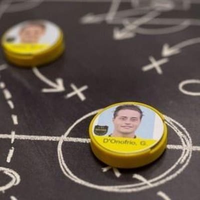 Spelersmagneten met foto