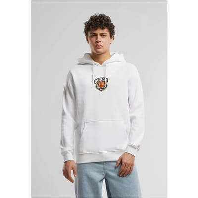 Mister Tee - Detroit Tiger Head Patch Hoodie/trui - XS - Wit