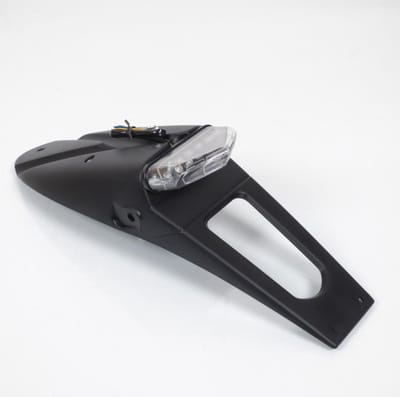 achterspatbord één voor auto 6 led 12v transparant écl plaq nieuw