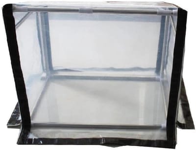 Mini Tuinkas - Draagbare Kas - Planten Kweken - Met Ritsopening - 315x157-197 inch - Grijs