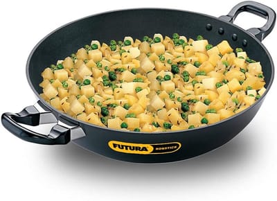 Hawkins Futura Non-Stick Round Bottom Deep-Fry Pan, 30cm