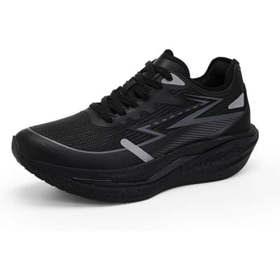 Nieuwe Slijtvaste Anti-Slip Veerkrachtige Basketbalschoenen Buiten Comfortabele Ademende Hardloopschoenen voor Mannen en Vrouwen Casual 42 zwart