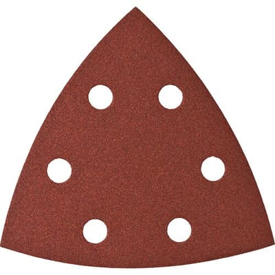 Agera Ecoline Schuurdriehoek 94x94x94mm + 6G velcro 80 Grit (25 Stuks)