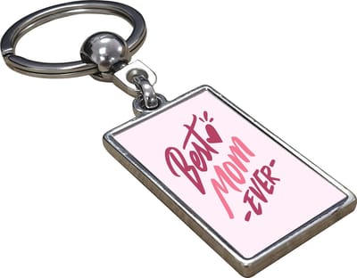 Best Mom Ever - Sleutelhanger - Cadeau - Verjaardag - Kerst - Kado - Valentijn - Moederdag - Moederdag cadeautje - Moederdag cadeau voor mama