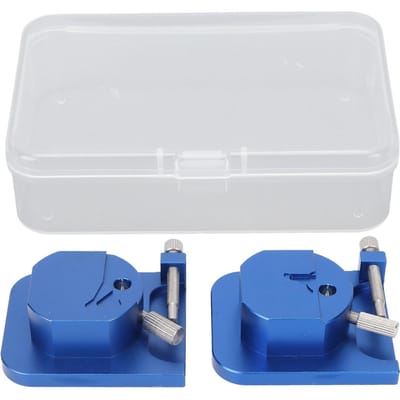 2pcs Professional Watch Balance Wheel Remover Steel Watch Movement Repairing Tool for Watchmakers white