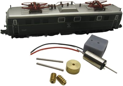 micromotor NF029C N ombouwset voor Fleischmann ÖBB 1010, SBB Ae 6/6, DB DRB E94, DR DRG BR 194, u.a.
