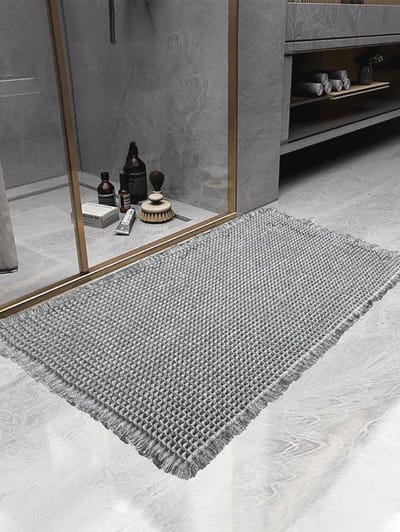 Super Absorberende Antislip Badmat voor Badkamer - Machinewasbare, Ultrazachte en Stijlvolle Badkamermatten