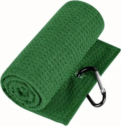 Bovista Golf Handdoek - Golfhanddoek - Golf Accessoires - Towel - Comfortabel - Groen