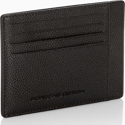 PORSCHE DESIGN Kaarthouder Voyager Cardholder 4 Black Zwart