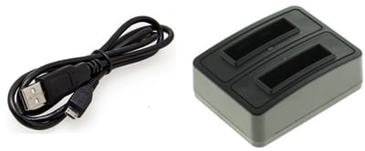 OneOne lader voor camera accu met 0,5m kabel. Oplader adapter past op Olympus D715, D780, DM3, DM5, DM7, DM901, DS2600, DS9500, DZ100, DZ105, LS100, VG170, VG190, VH410, VH510, VH520, VH5, VR340, VR350, VR360, XZ1, Tough TG1 iHS, TG1