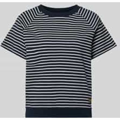 Relaxed fit T-shirt van Katoenmix met Labelpatch