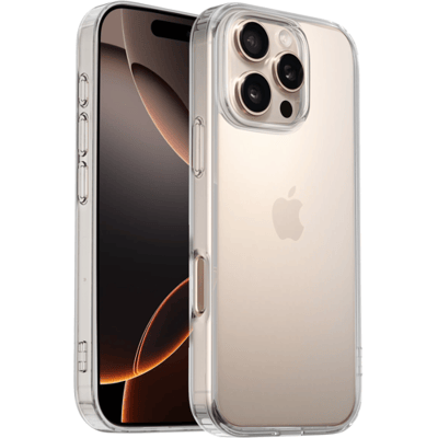 Ceezs TPU Hybrid siliconen hoesje geschikt voor Iphone 16 Pro Max (Transparant)
