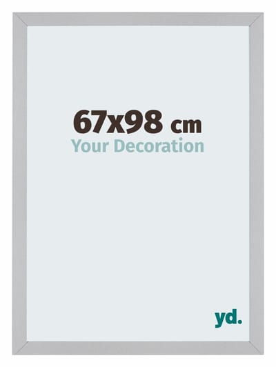 Your Decoration - Puzzellijst 67x98 cm - Zilver Mat - Puzzellijst 1500-2000 stukjes - MDF Fotolijst - Mura