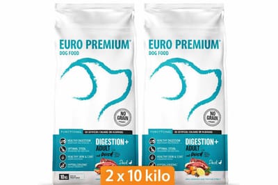 Euro-Premium Adult Digestion - Hondenvoer - 2x 10 kg Voordeelverpakking