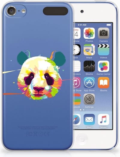 Apple iPod Touch 5 | 6 Telefoonhoesje met Naam Panda Color