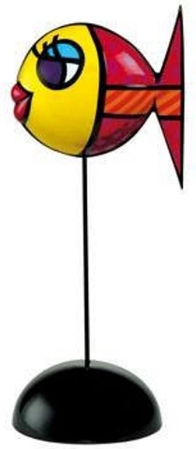 Goebel - Romero Britto | Decoratief beeld / figuur Deeply in Love 2 | Porselein - Pop Art - 29cm