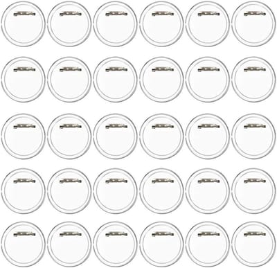 Button badge 30pcs 6cm - rond met veiligheidsspeld - DIY knutselset - eenvoudig te gebruiken - ShopVlot
