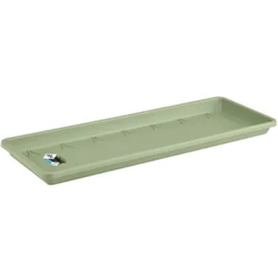 Elho Plantenschotel Barcelona - Kunststof - Groen - 17x66cm