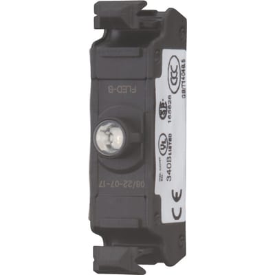 Blauwe Led Paneelmontage Indicator 12-30V Ac/Dc - 180796