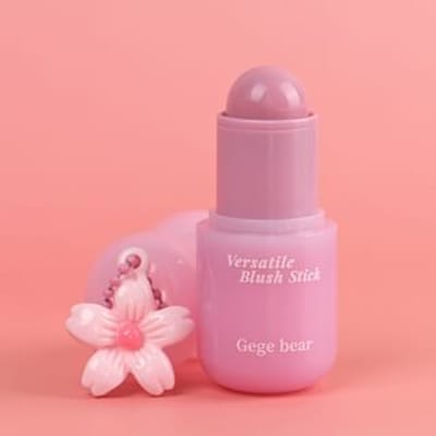 Gege Bear - BUY 3 GET 40% OFF - Versatile Blush Stick - 6 Colors #06 Violet Flower - 3.8g