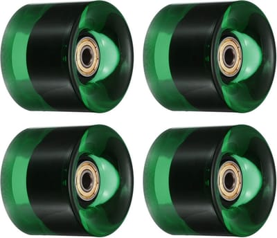 Longboard Wielen 60mm met ABEC-11 Lagers, 4-Pack Cruiser Skate Wielen 80A