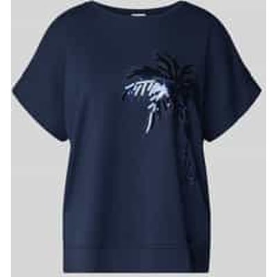 Sweatshirt met halflange mouwen