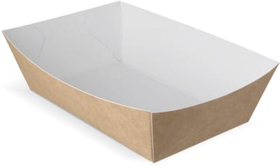 Snackbak Kraft A13 130x77x35mm 50 stuks