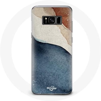 Samsung Galaxy S8 hoesje abstracte textuur achtergrond