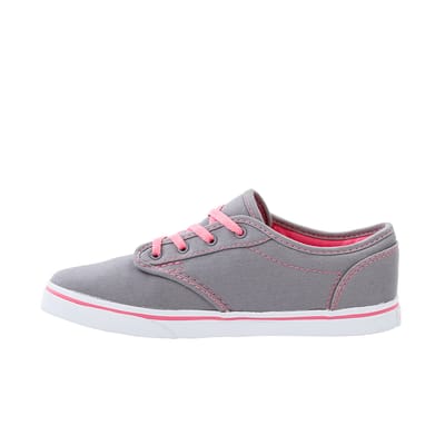 Vans Atwood Low Lace-Up Grijs Canvas Kinderslippers SEGATP