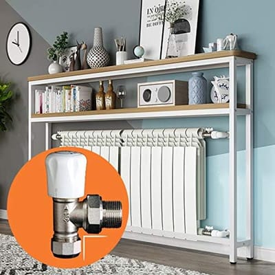 Vloerverwarming Fitting - Radiator Klep - Warmte Regelen - Messing Constructie - 3/4" naar 20mm - Chroom