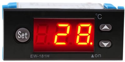 Dailygoods- Temperatuurregelaar Digitale - Thermostaat - Koelen/Verwarmen - Nauwkeurige Temperatuurregeling - Vlamvertragend ABS - Kalibratieregelaar met Sonde
