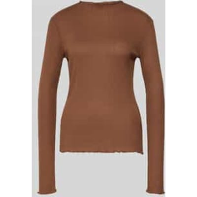 Gestreepte lange mouwen T-shirt slim fit met golfrand voor dames s.Oliver