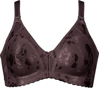 Naturana - Minimizer bh met bloemenpatroon - 5363 - Cranberry - 100C