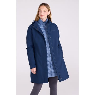 Mountain Warehouse Dames/Dames Alaska Lange 3 in 1 Jas (Donkerblauw)