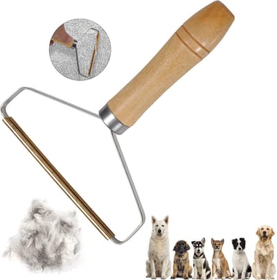 Pluizenverwijderaar - Ontpluizer -Draagbare Lint Remover - Verwijdert Pluisjes - Voor Tapijt - Zwart