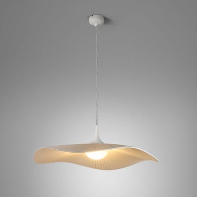 Bover LED hanglamp Mediterránia, crèmekleurig, Ø 52 cm