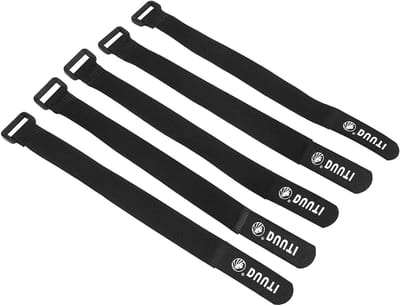 Fietsframe Bevestigingshaken, Set van 5, Nylon Mounting Beugels voor Fietspompen en Fakkels, Ideaal voor Fietsers en Reizen