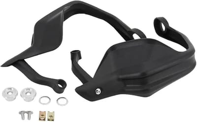 Motor Handkappen - Windscherm Schild - Bescherming Tijdens Rijden - Wind Regen Bestendig - 350 Grams - Zwart