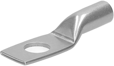 10 stuks Kalitec ER3-8 roestvrijstalen buisvormige kabelogen V4A 16mm² | aansluitmaat M8 | ongeïsoleerde, roestvrije kabelogen voor elektrische aansluitingen en industriële toepassingen
