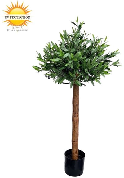 Kunst Olijfboom op stam 120cm UV