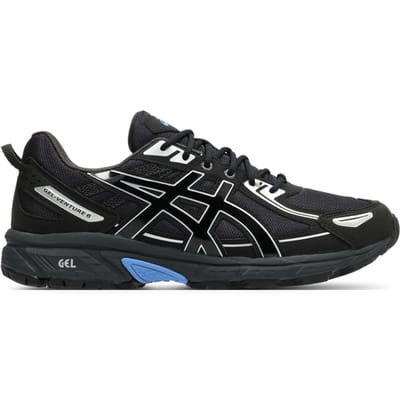 Asics GEL-VENTURE Sneakers Heren - Zwart - Maat 40.5 - Mesh/Synthetisch
