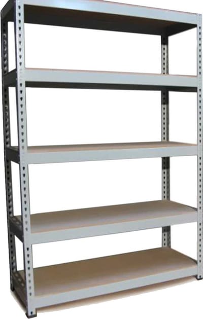 Q-rax stellingkasten - grijs - 120x50x180cm - 200kg draagvermogen