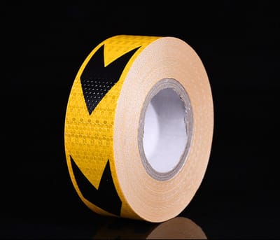 3 rollen reflecterende stickers 5 cm x 3 m waterdichte reflecterende veiligheidsmarkeringstape, reflecterende tape met hoge zichtbaarheid, geen residu reflecterende waarschuwingstape voor vrachtwagens, opleggers en auto's